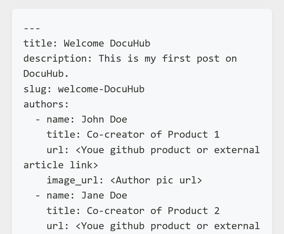 Create a Blog page