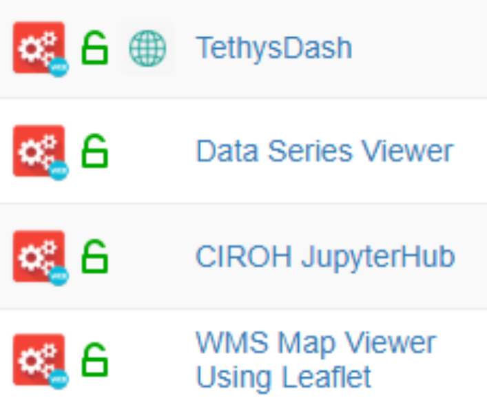 View your App on the App List